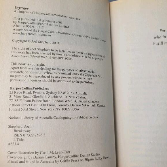 Lot of 2 Joel Shepherd Cassandra Kresnov Novels Book 2 & 3 Breakaway Killswitch - Picture 6 of 16